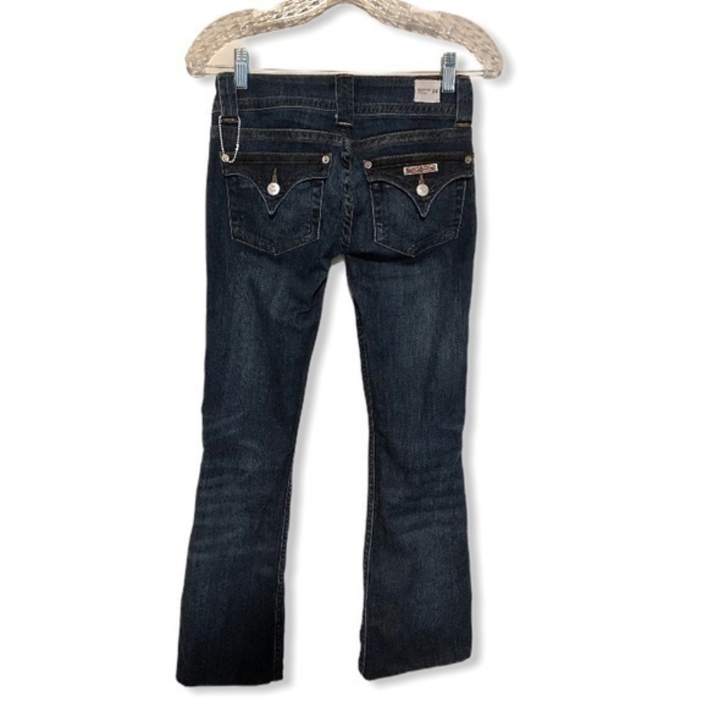 Hudson signature boot cut blue jeans